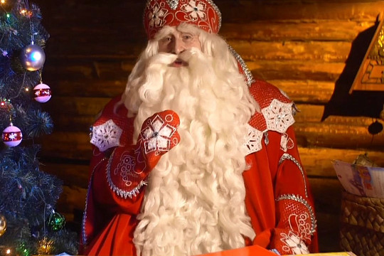 Дед Мороз из Великого Устюга стал участником флешмоба #РусскиеРифмы